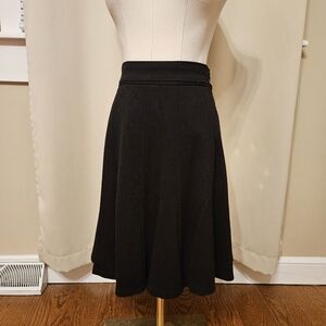 White House Black Market Lined Black Women's Skirt Size 4